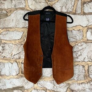 70’s Boho Western Leather Vest